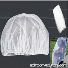 Mosquito Net, Bug Net for Baby Strollers Infant Carriers Car Seats Cradles, White